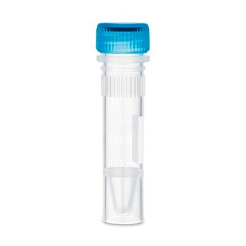 MTC&#8482; Bio ClearSeal&#8482; Graduated Screw Cap Microtubes capacity 1.5&#160;mL, sterile, cap, natural, self standing, pack of 1000&#160;ea (20 x bags 50 ea)