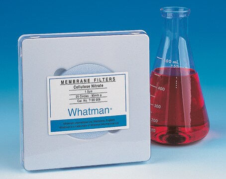 Whatman&#174; cellulose acetate membranes cellulose acetate circles (ST 69), 1.2 &#956;m, 47 mm 100/pk