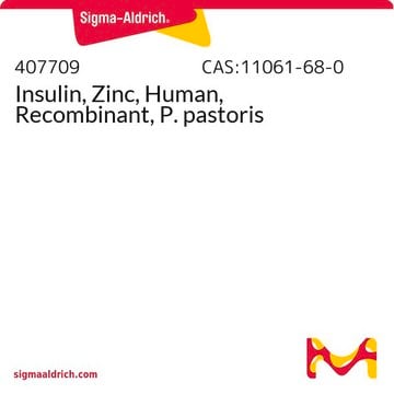 Insulin, Zinc, Human, Recombinant, P. pastoris