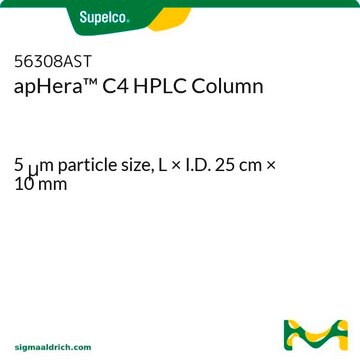 apHera&#8482; C4 HPLC Column 5&#160;&#956;m particle size, L × I.D. 25&#160;cm × 10&#160;mm