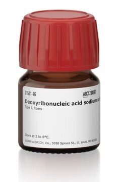 Deoxyribonucleic acid sodium salt from calf thymus Type I, fibers