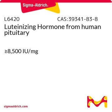 Luteinizing Hormone from human pituitary &#8805;8,500&#160;IU/mg