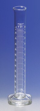 Pyrex&#174; double metric scale economy grade graduated cylinder volume 250&#160;mL