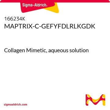 MAPTRIX-C-GEFYFDLRLKGDK Collagen Mimetic, aqueous solution