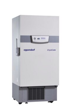 Eppendorf&#174; CryoCube&#174; F440n Freezer capacity 440&#160;L, classic interface, handle left side, 5 shelves, AC/DC input 115 V, US 3-pin plug