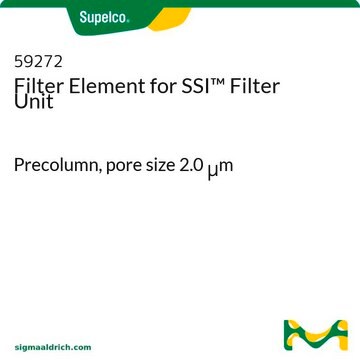 Filter Element for SSI&#8482; Filter Unit Precolumn, pore size 2.0&#160;&#956;m