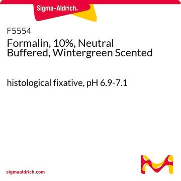 Formalin, 10%, Neutral Buffered, Wintergreen Scented histological fixative, pH 6.9-7.1