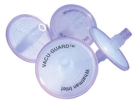 Whatman&#174; VACU-GUARD&#174; inline filter devices VACU-GUARD 150, dessicant, 1/pk