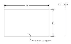 Grace Bio-Labs HybriSlip&#8482; hybridization cover L × W × thickness 24&#160;mm × 40&#160;mm × 0.25&#160;mm, pkg of 100&#160;ea