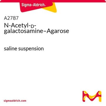 N-Acetyl-D-galactosamine–Agarose saline suspension