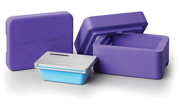 Corning&#174; CoolBox&#8482;, XT System workstation, single capacity, purple