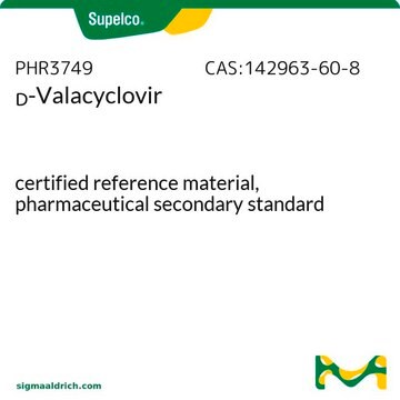 D-Valacyclovir certified reference material, pharmaceutical secondary standard