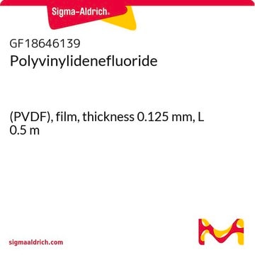 Polyvinylidenefluoride (PVDF), film, thickness 0.125&#160;mm, L 0.5&#160;m