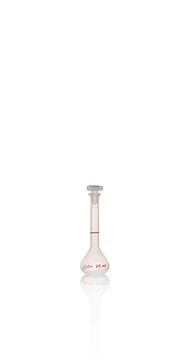 Azlon Clear PMP Volumetric Flask with PPE Stopper class A, tolerance, capacity 25&#160;mL