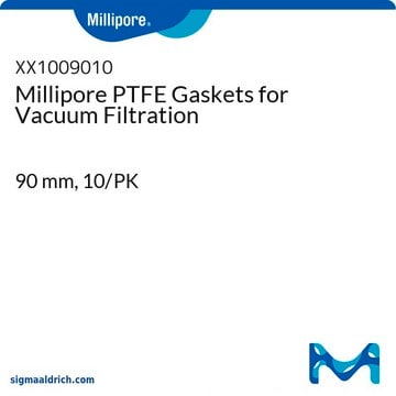 Millipore PTFE Gaskets for Vacuum Filtration 90 mm, 10/PK