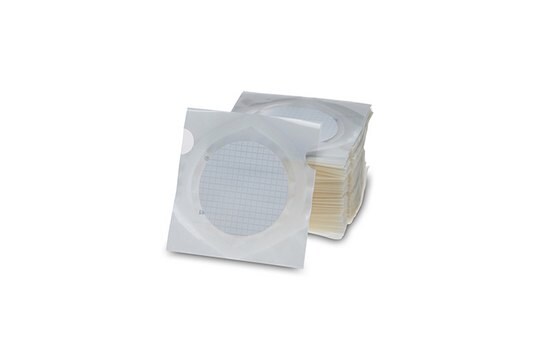 Whatman&#174; ME membranes for microbiological control ME27/21 STL, 3.1 mm grid, for Membrane-Butler, pore size 0.8&#160;&#956;m, black grid, diam. 47&#160;mm