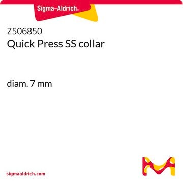 Quick Press SS collar diam. 7&#160;mm