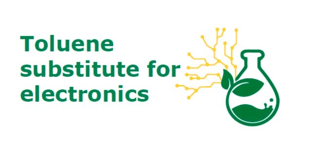 ElectroGreen&#174; Toluene substitute for electronics, bio-sourced