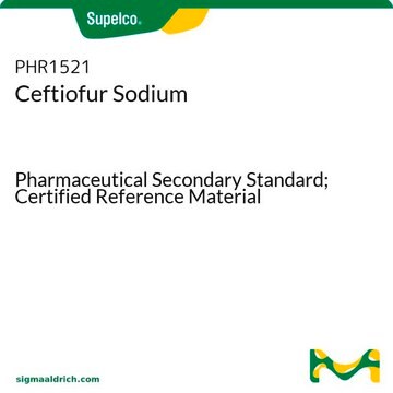 Ceftiofur Sodium Pharmaceutical Secondary Standard; Certified Reference Material