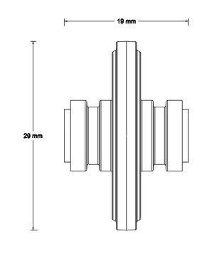 Millex&#8482; hydrophobic PTFE syringe filter pore size 1.0&#160;&#956;m, diam. 25&#160;mm, non-sterile