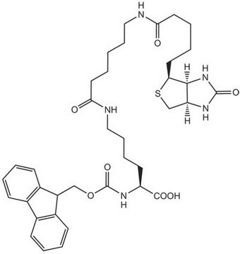 Fmoc-Lys(biotinyl-&#949;-aminocaproyl)-OH Novabiochem&#174;