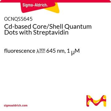 Cd-based Core/Shell Quantum Dots with Streptavidin fluorescence &#955;em&#160;645&#160;nm, 1&#160;&#956;M