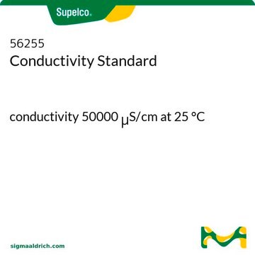 Conductivity Standard conductivity 50000&#160;&#956;S/cm at 25&#160;°C