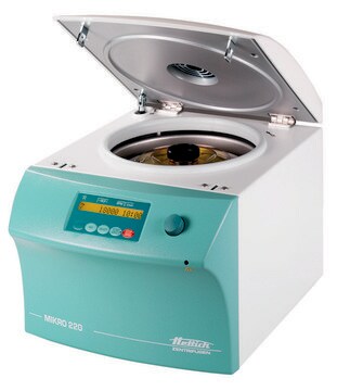 Hettich&#174; MIKRO 220/220R centrifuge MIKRO 220, AC/DC input 115 V AC, US 3-pin plug