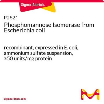 Phosphomannose Isomerase from Escherichia coli recombinant, expressed in E. coli, ammonium sulfate suspension, &#8805;50&#160;units/mg protein