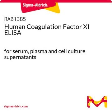 Human Coagulation Factor XI ELISA for serum, plasma and cell culture supernatants