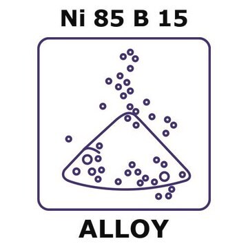 Nickel-boron alloy, Ni85B15 powder, 150micron max. particle size, 100g