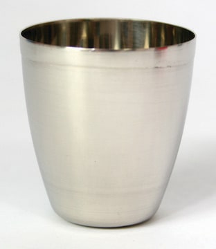 Platinum crucible, with reinforced rim capacity 15&#160;mL