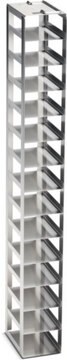 Eppendorf&#174; Chest Freezer Rack Holds 14 x DWP (53&nbsp;mm/2&nbsp;in), (14&nbsp;x&nbsp;1) configuration, stainless steel, side access