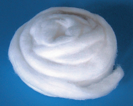 BRAND&#174; cotton roving degreases cotton wool, density - Approx 1.3g per m