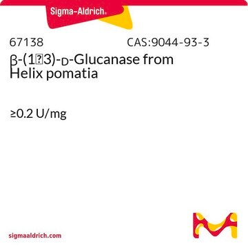 &#946;-(1&#8594;3)-D-Glucanase from Helix pomatia &#8805;0.2&#160;U/mg