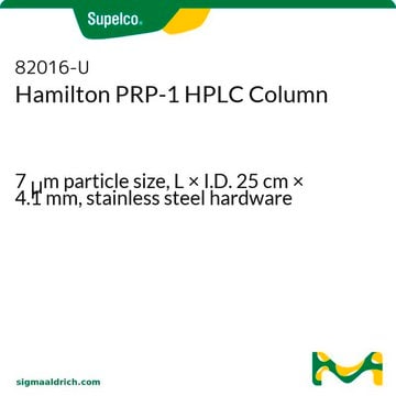 Hamilton PRP-1 HPLC Column 7&#160;&#956;m particle size, L × I.D. 25&#160;cm × 4.1&#160;mm, stainless steel hardware