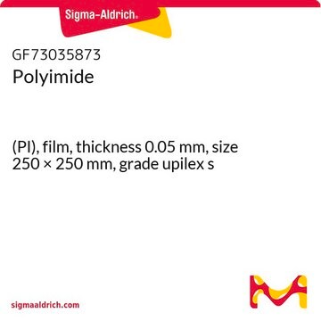 Polyimide (PI), film, thickness 0.05&#160;mm, size 250 × 250&#160;mm, grade upilex s