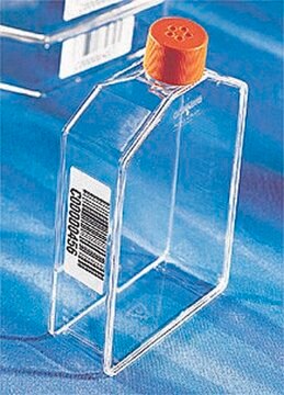 Corning&#174; cell culture flasks surface area 175&#160;cm2, rectangular flask (with bar code), cap (vented), bar coded