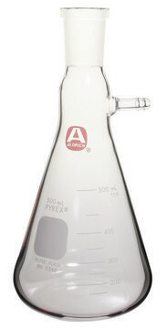 Aldrich&#174; filtering flask with hose barb, heavy-wall capacity 1,000&#160;mL, neck joint: ST/NS 24/40