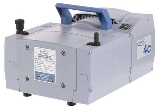 Vacuubrand Chemistry vacuum pump Vacuubrand MD 4C NT, AC/DC input 230 V AC, European 2-pin plug