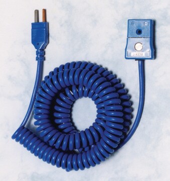 J-KEM&#174; thermocouple extension cable For thermocouple T, single-element