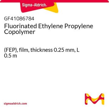 Fluorinated Ethylene Propylene Copolymer (FEP), film, thickness 0.25&#160;mm, L 0.5&#160;m