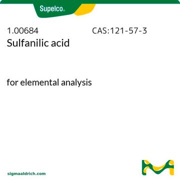 Sulfanilic acid for elemental analysis