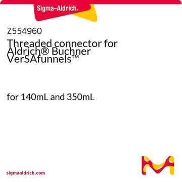 Threaded connector for Aldrich&#174; Buchner VerSAfunnels&#8482; for 140mL and 350mL