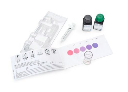 Fluoride Test colorimetric, 0-0.8&#160;mg/L (F), for use with MCOLORTEST&#174;