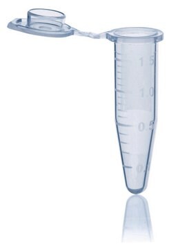 BRAND&#174; microcentrifuge tubes, 1.5mL with lid, polypropylene blue, RCF max 20k G, BIO-CERT&#174; PCR QUALITY, 500EA