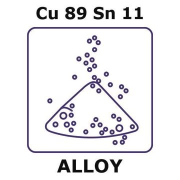 Bronze powder, Cu 89%/Sn 11%, max. particle size 150 micron, weight 2000&#160;g, condition atomized