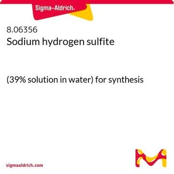 Sodium hydrogen sulfite (39% solution in water) for synthesis