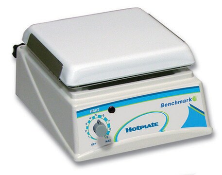 Benchmark Hotplate W × L 7.5&#160;in. × 7.5&#160;in., AC/DC input 115 V AC, US 3-pin plug