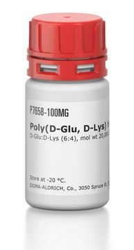 Poly(D-Glu, D-Lys) hydrobromide D-Glu:D-Lys (6:4), mol wt 20,000-50,000